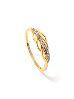 Bague avec zirconias