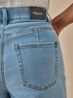 Bermuda en denim stretch