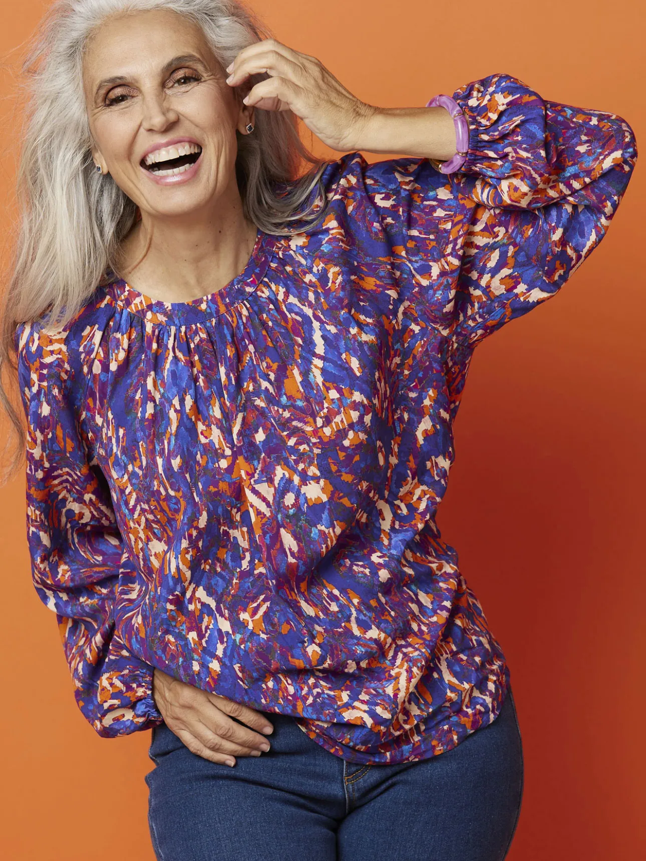 Blouse ample