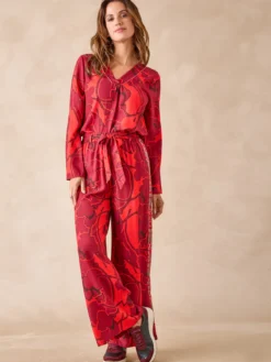 Blouse encolure V