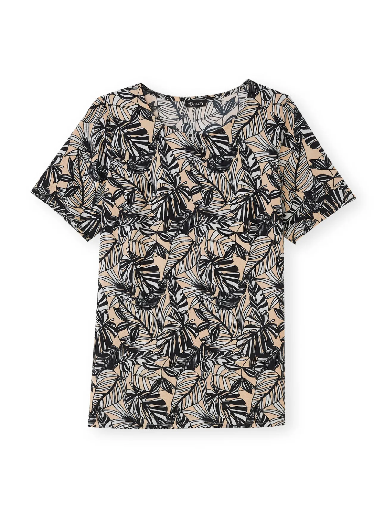 Blouse en crêpe manches courtes