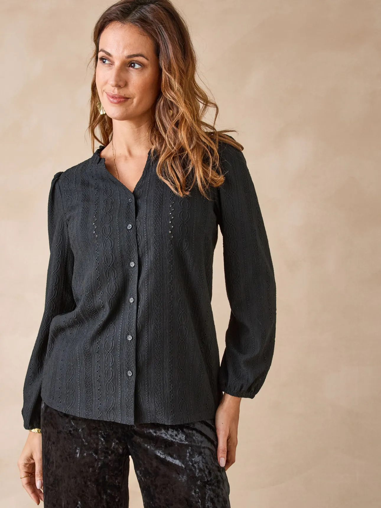 Blouse en maille