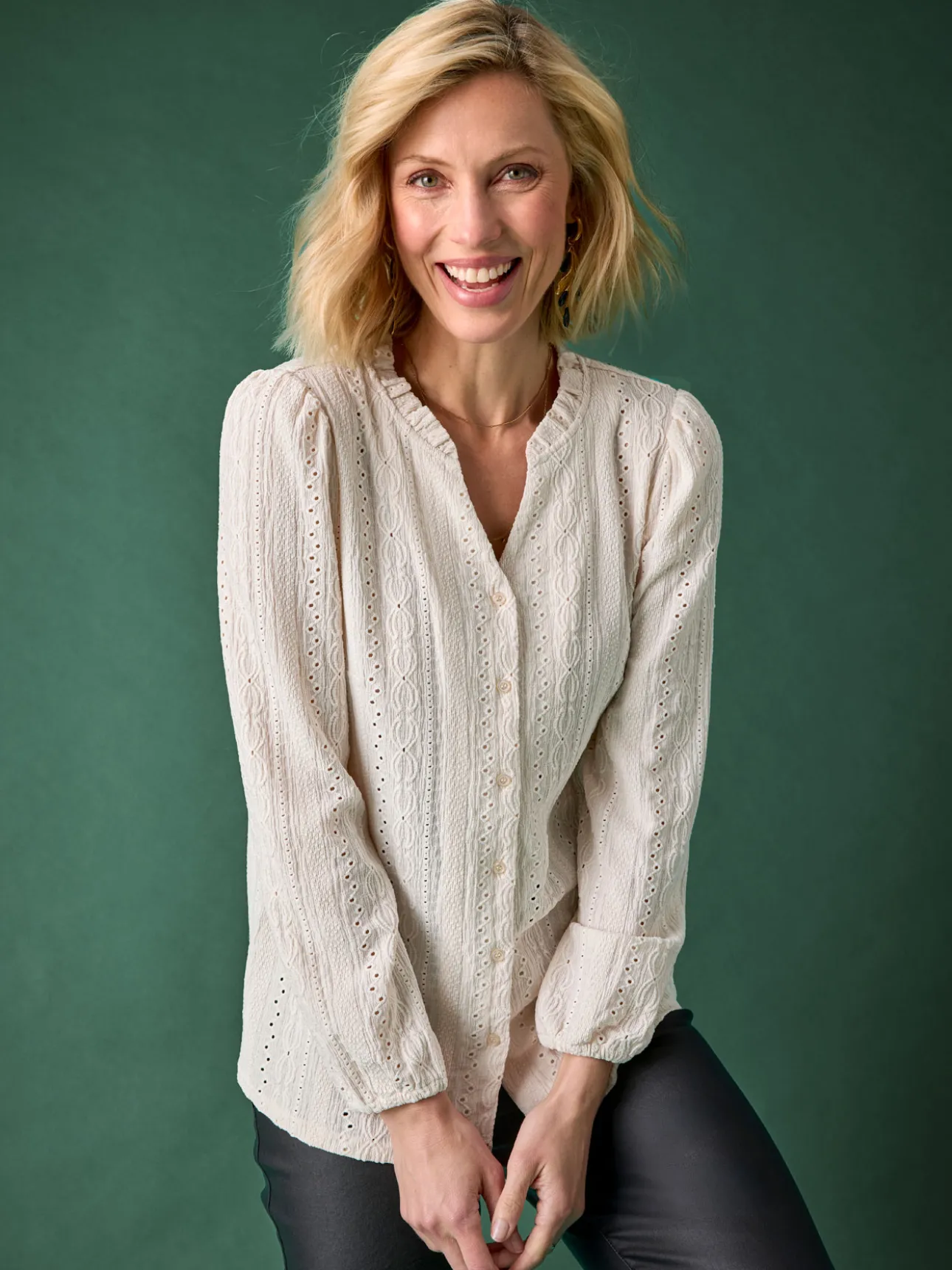 Blouse en maille
