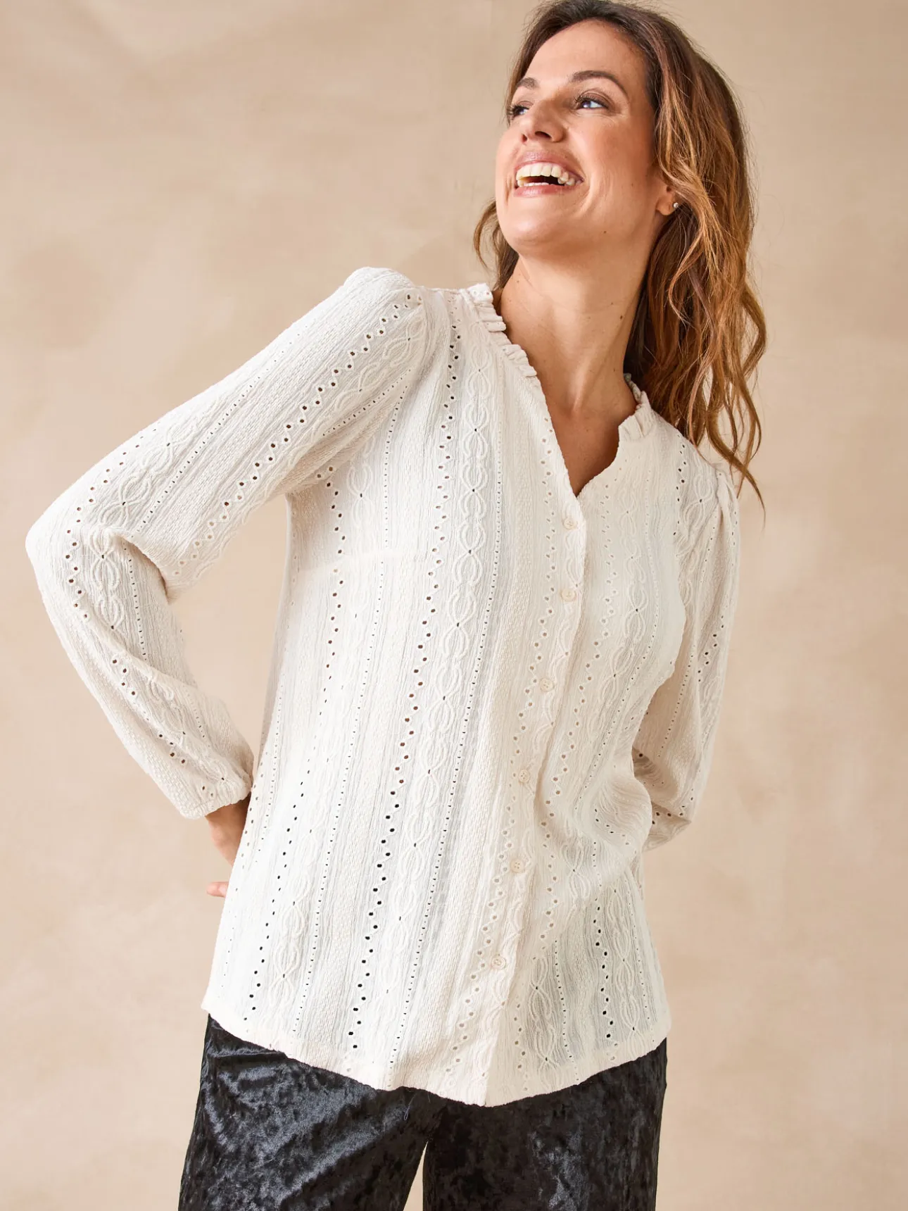 Blouse en maille