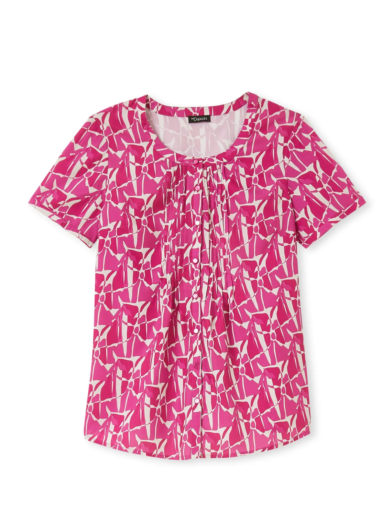 Blouse en microfibre manches courtes