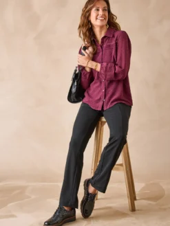 Blouse en plumetis