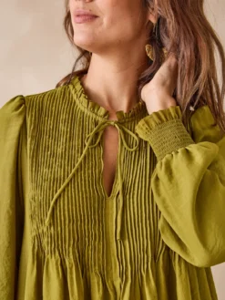 Blouse en satin