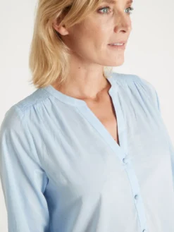 Blouse en voile de coton