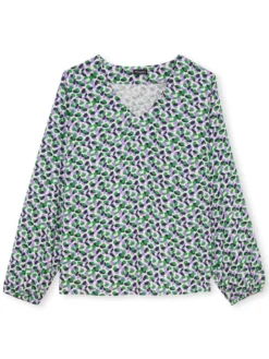 Blouse fluide encolure V