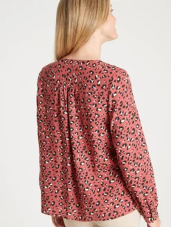 Blouse fluide encolure V