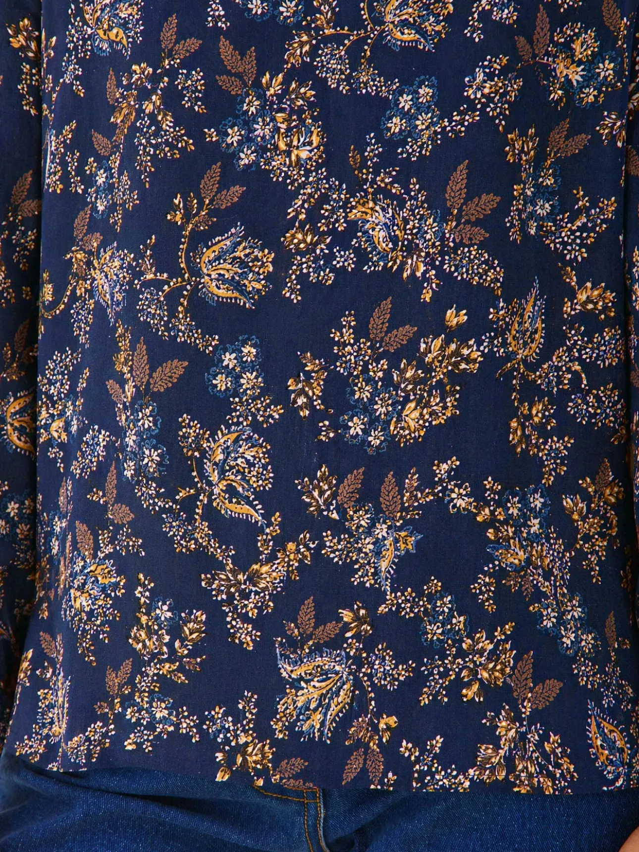 Blouse fluide encolure V