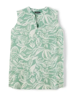 Blouse fluide sans manches