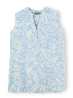 Blouse fluide sans manches