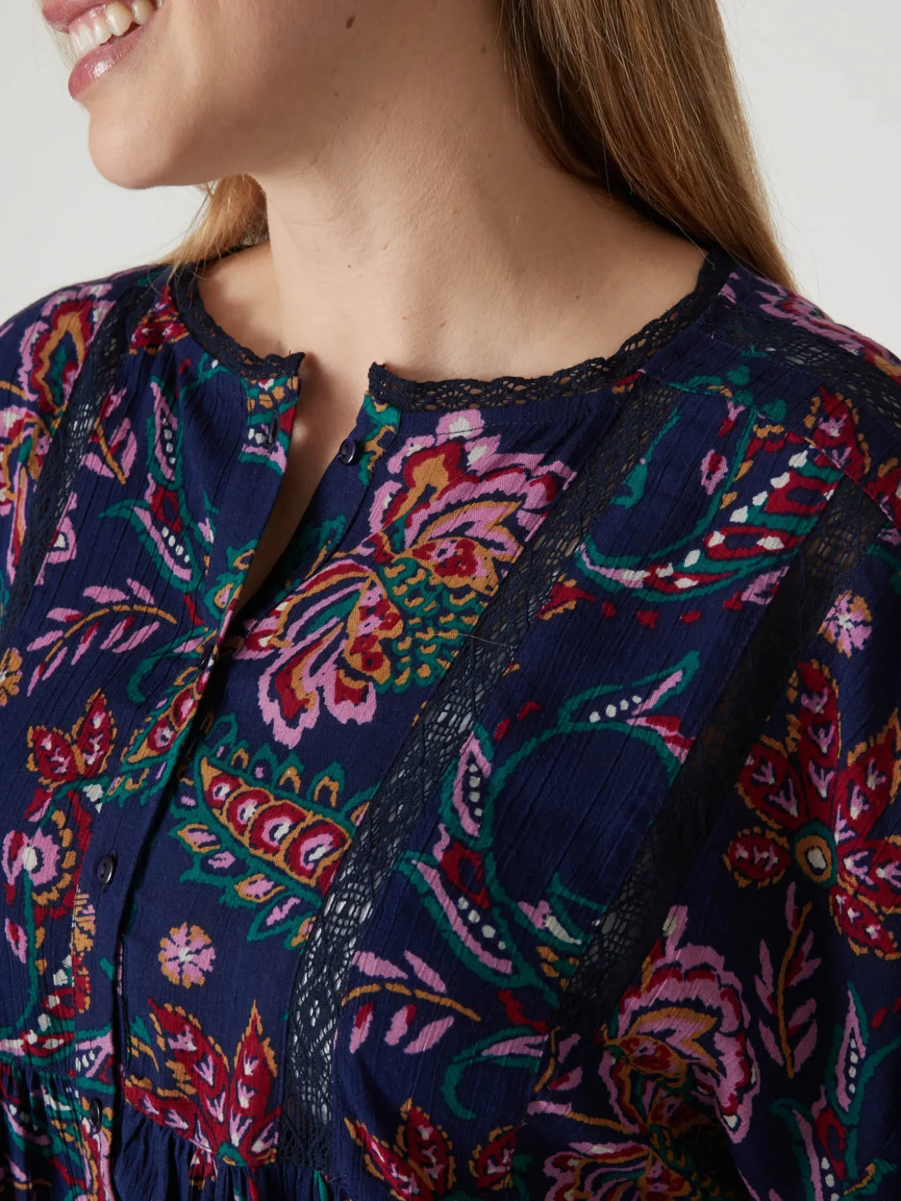 Blouse forme boîte