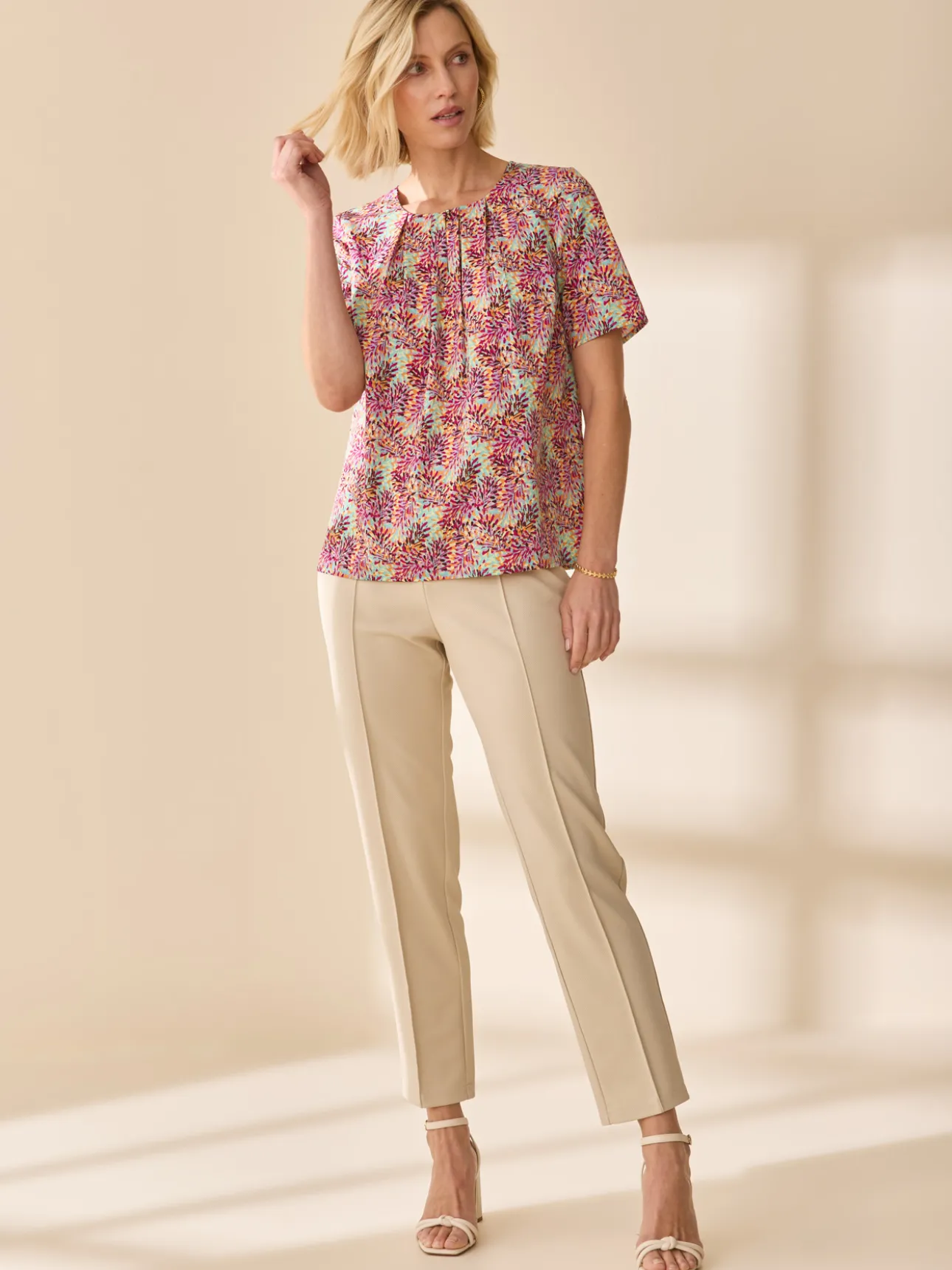 Blouse toucher doux