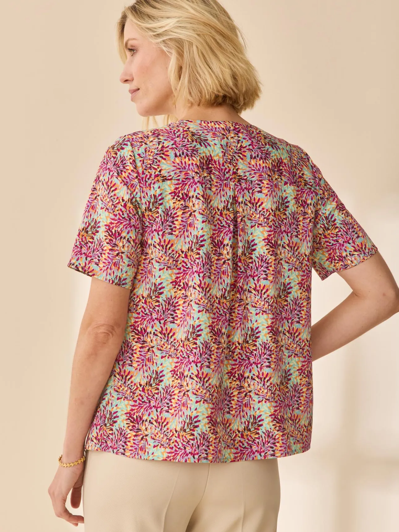 Blouse toucher doux