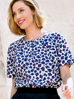 Blouse toucher doux