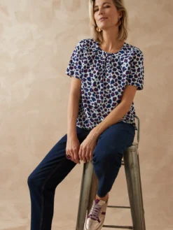 Blouse toucher doux
