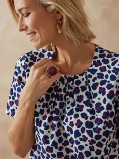Blouse toucher doux