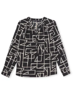 Blouse zippée