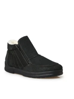 Boots fourrées double zip