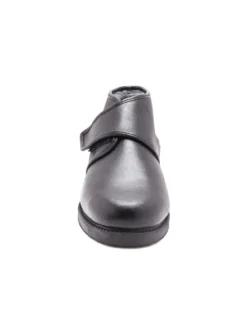 Bottillons cuir fourrés