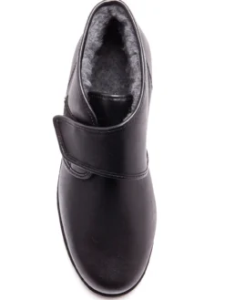 Bottillons cuir fourrés