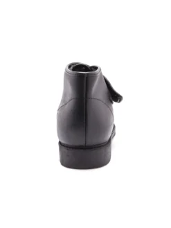 Bottillons cuir fourrés