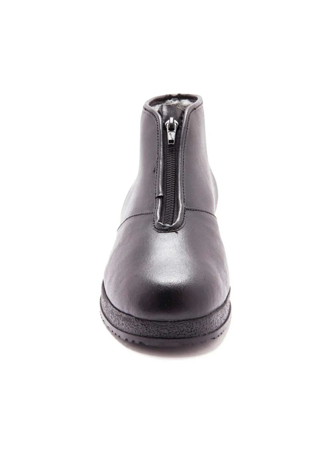 Bottillons fourrés à zip