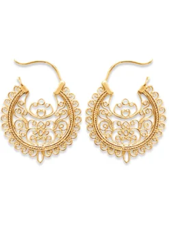 Boucles d'oreilles arabesques
