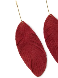 Boucles d'oreilles plumes