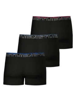 3 boxers en coton confort avec ceinture