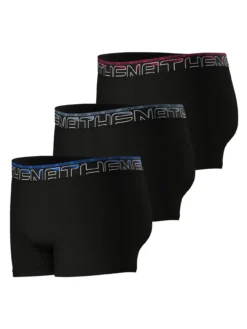 3 boxers en coton confort avec ceinture