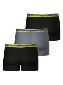 3 boxers en coton confort avec ceinture