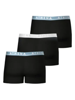 3 boxers en coton confort avec ceinture