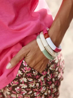 Bracelet fantaisie esprit jonc