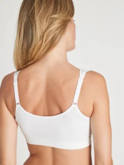 Brassière zippée