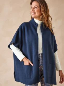 Cape en maille milano