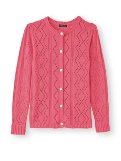 Cardigan en maille fantaisie