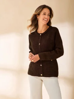 Cardigan manches longues