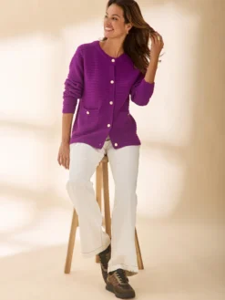Cardigan manches longues