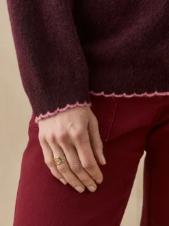 Cardigan manches longues avec laine