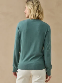 Cardigan raffiné boutons-bijoux