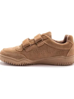 Chaussures cuir à scratch extra-larges