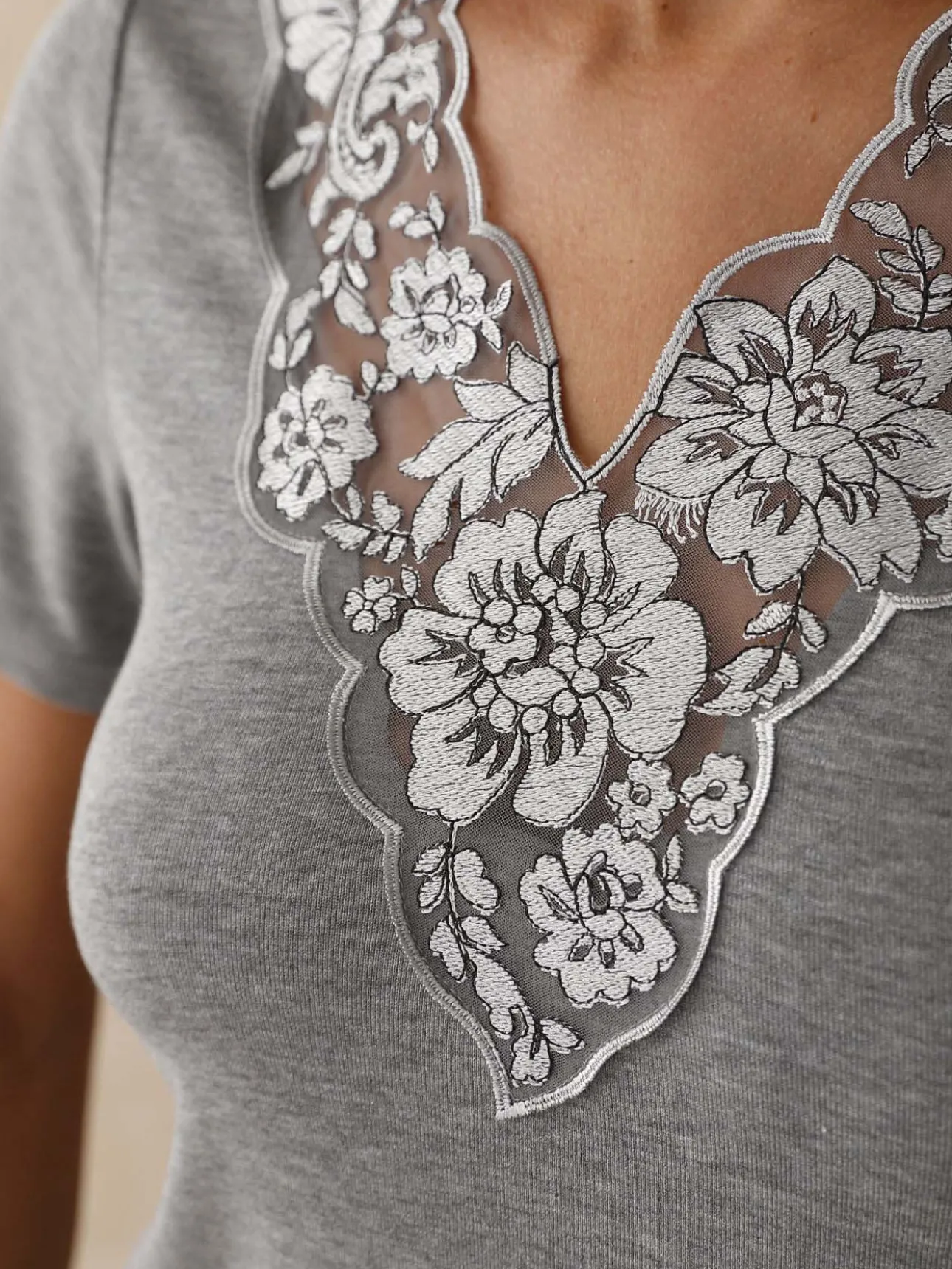 Chemise avec soie et laine