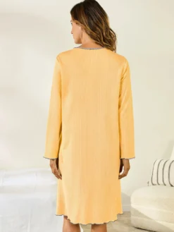 Chemise de nuit courte interlock