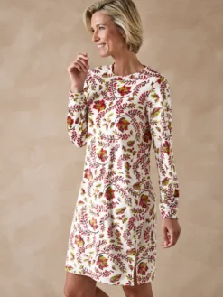 Chemise de nuit en maille polaire