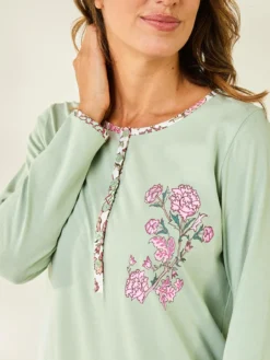 Chemise de nuit forme liquette