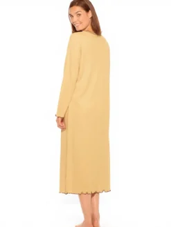 Chemise de nuit longue, interlock