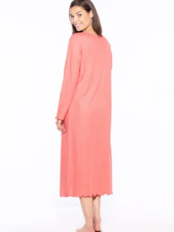 Chemise de nuit longue, interlock